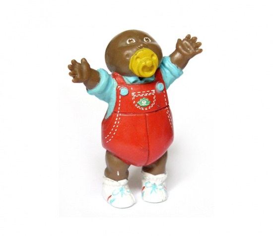 Cabbage Patch Kids figure black baby