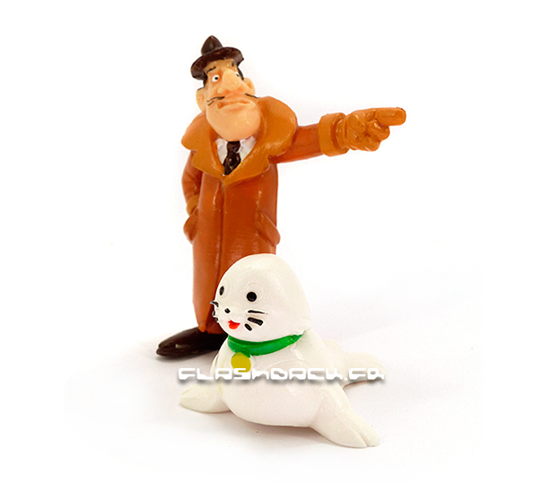 Seabert and Uncle Smoky figures set