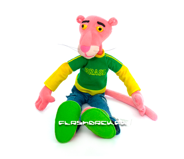Pink Panther Brazil outfits plush 45cm 2004