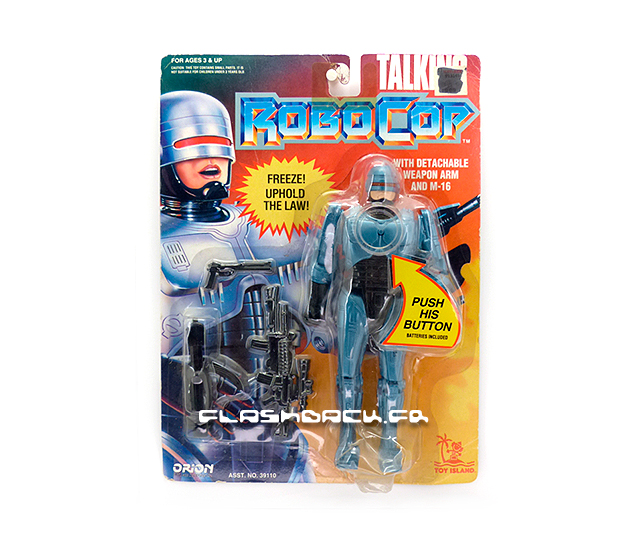 Robocop electronic talking figure 8 1993 MOC