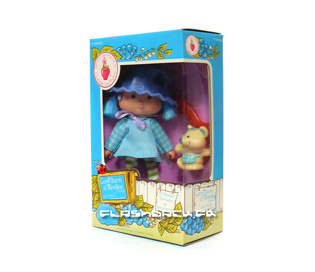 Blueberry Muffin doll in French Strawberry Shortcake box 1982