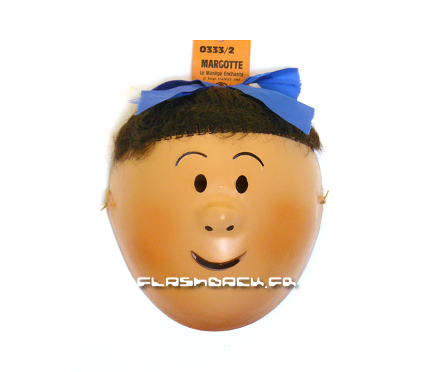Florence child mask from the Magic Roundabout 1983