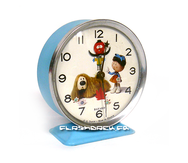 Magic Roundabout animated alarm clock 1966