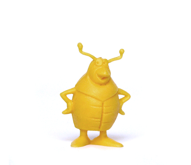 Maya l'abeille figurine monocolore Curt le bousier 1979