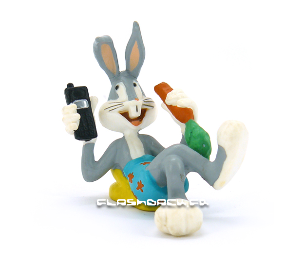 WB Bugs Bunny figurine avec portable