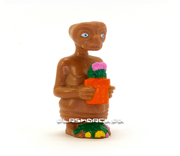 figurine E.T pot de fleurs 1982