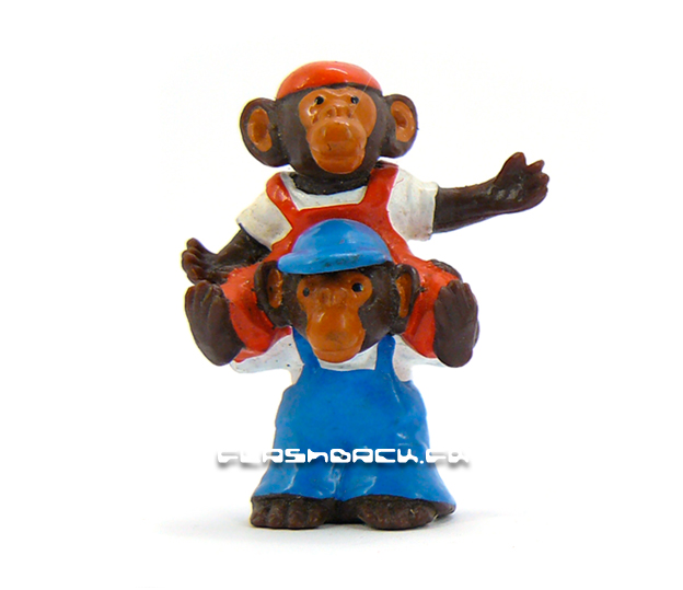 figurine singe sur épaules OMO micro