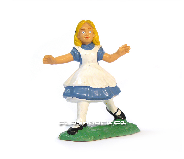 Alice au pays des merveilles figurine Disney 1984