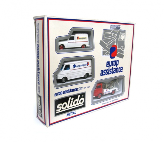 Europ Assistance set véhicules Solido