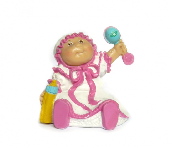 Cabbage Patch Kids figure baby with toy