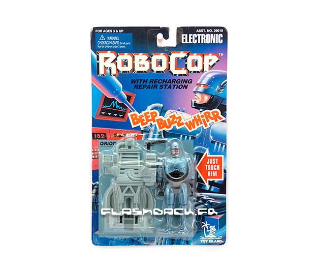 Robocop electronic figure with repair station 1993 MOC