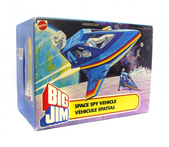 Big Jim Space Spy vehicule MIB