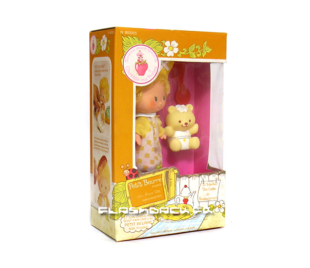 Butter Cookie doll in French Strawberry Shortcake box 1983