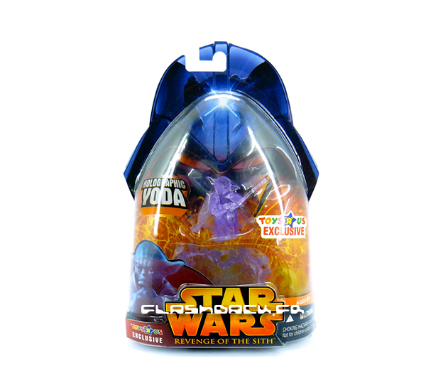 Star Wars Holographic Yoda ToysRus exclusive figure