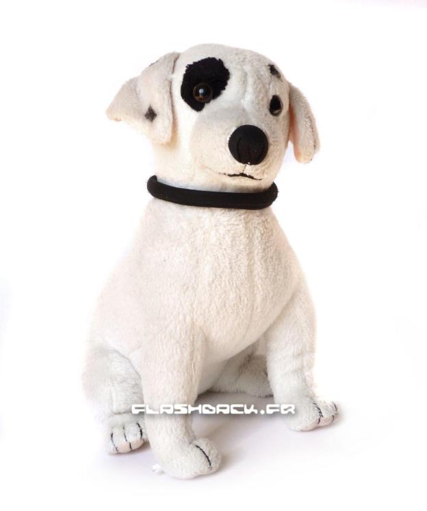 TF1 Adeck mascot plush of Christophe Dechavanne's dog