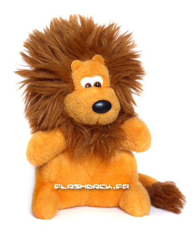 Crédit Lyonnais lion mascot plush