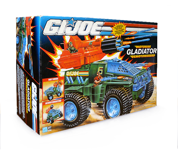 G.I. Joe véhicule motorisé Gladiator neuf en boite française 1992