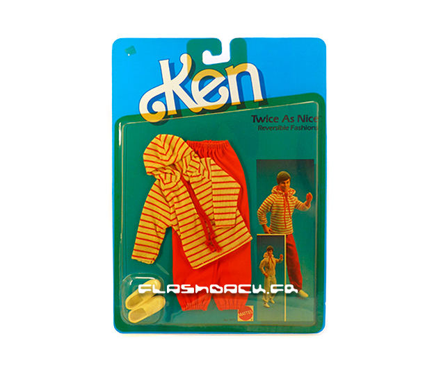 Ken tenue habillages réversibles (n°9115) 1984