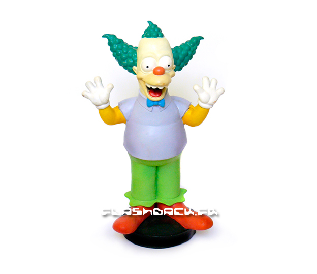 figurine géante Krusty le clown Simpsons 55cm pièce unique