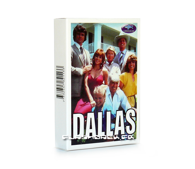 jeu de cartes Dallas famille Ewing