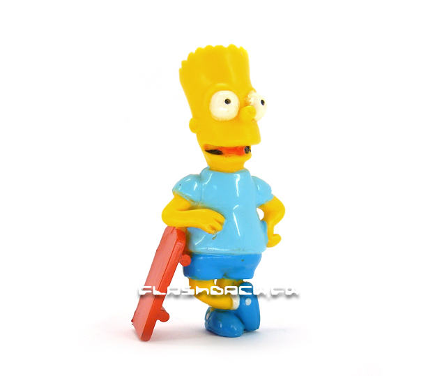 figurine Bart Simpsons avec skate 7cm