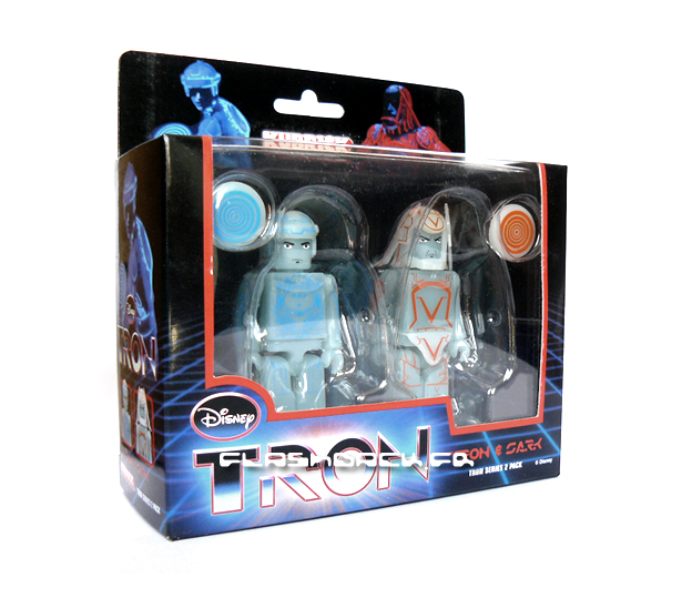 Tron figurine Sark & Tron style 1982 Kubrick