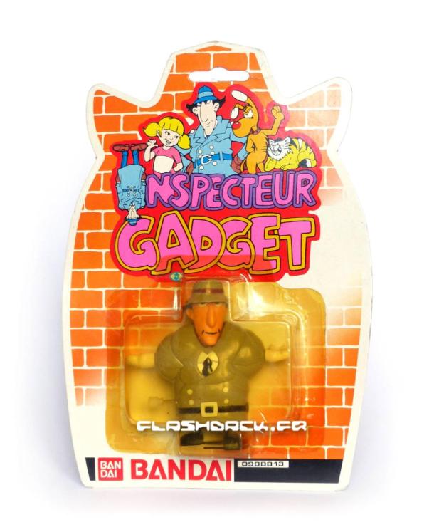 Inspecteur Gadget figurine wind-up gadgeto-manteau